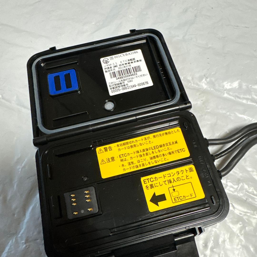 [中古]ETC JRM-11 アンテナ分離型 日本無線 セットアップ済み