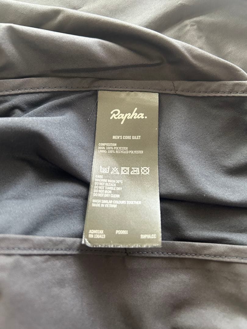 Rapha メンズ コア ジレ サイズL ブラック
