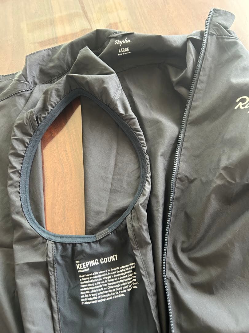 Rapha メンズ コア ジレ サイズL ブラック