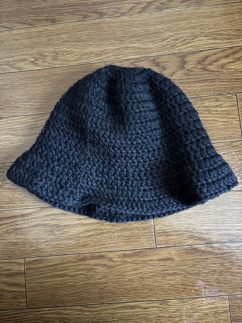 Y.A.R.N. クロスモチーフニットハット　美品