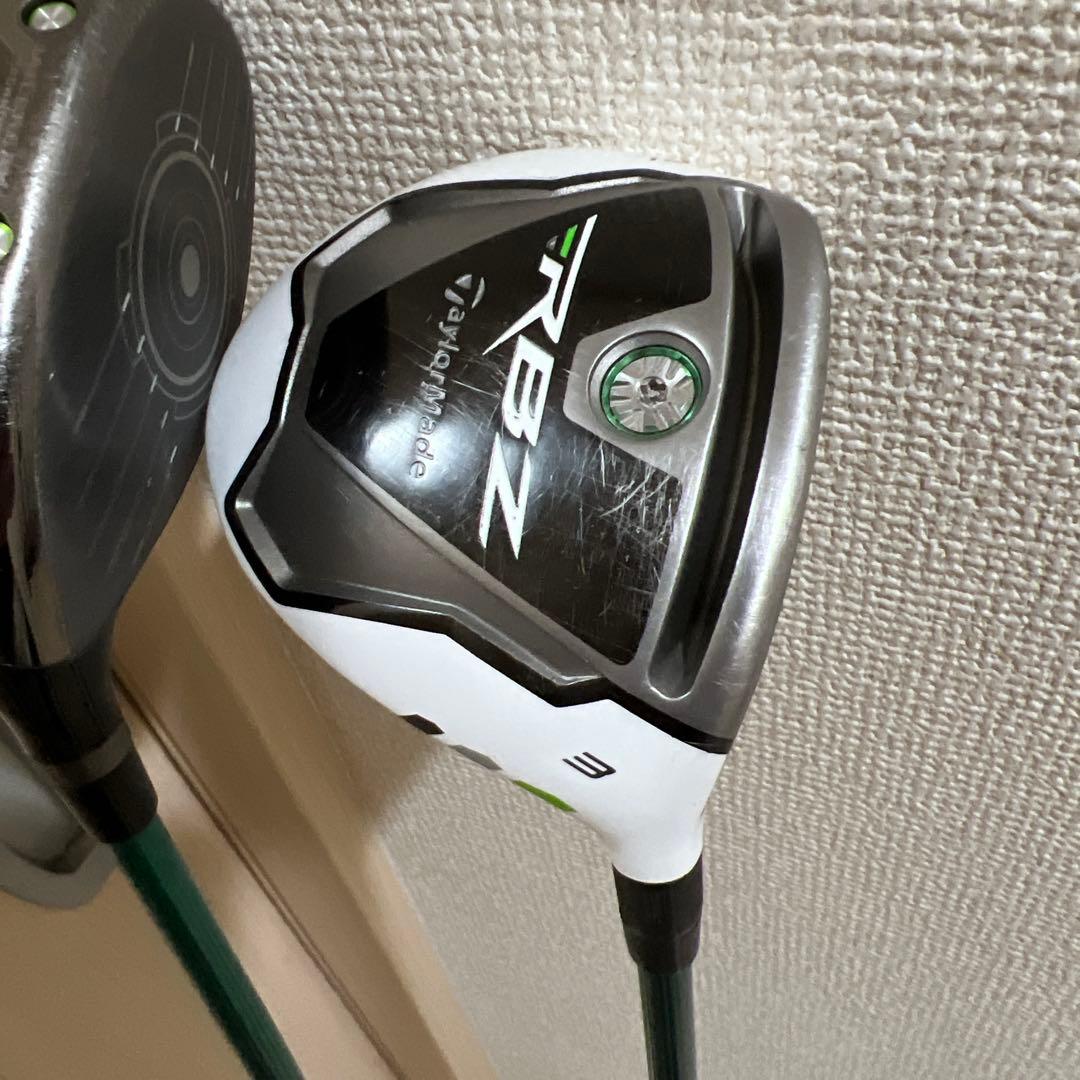 キャロウェイ EPIC FLASH 1W、 テーラーメイド RBZ 3W