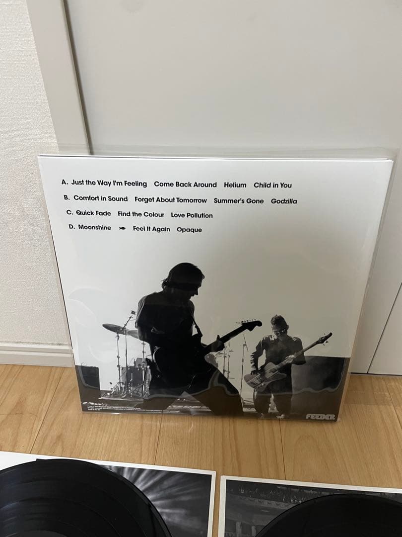 FEEDER COMFORT IN SOUND LIVE アナログ レコード
