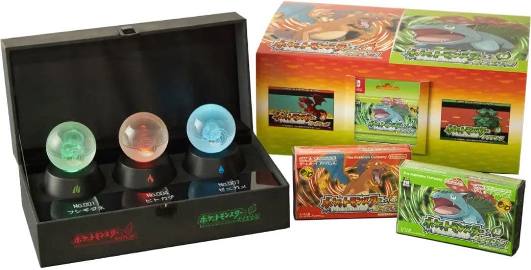 新品未開封2点セットファイアレッド &リーフグリーン特別版ポケットモンスター