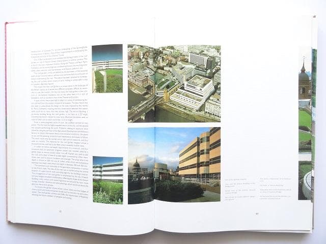 洋書◆都市空間写真集 本 公園 ルーフガーデン 風景 開発 設計