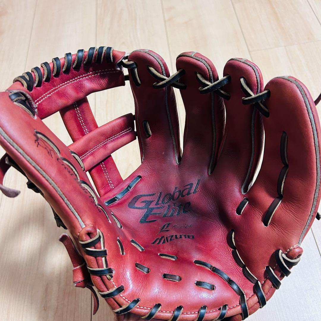 MIZUNO グローバルエリート Lシリーズ 内野オールランド ローズブラウン
