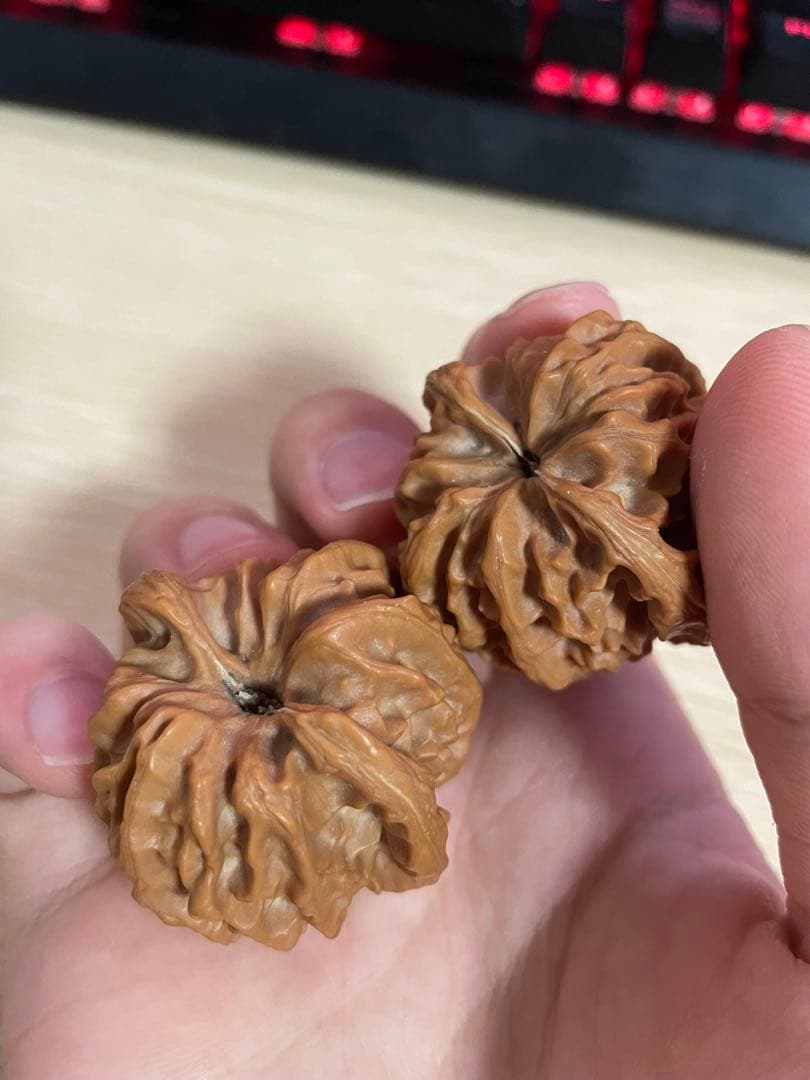 自分の物　核桃四つ共