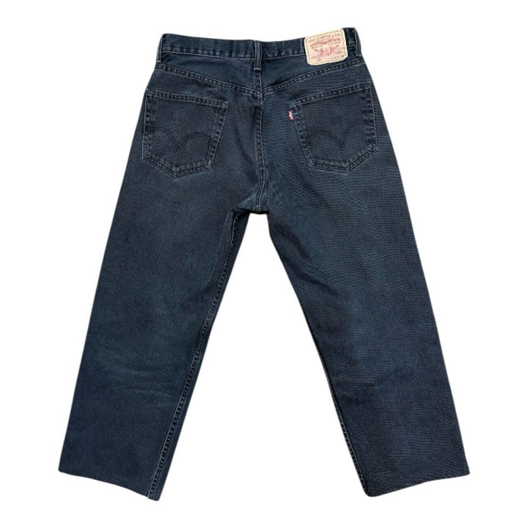 【希少】LEVI’S 550 ブラックデニム表記32 30/リーバイス