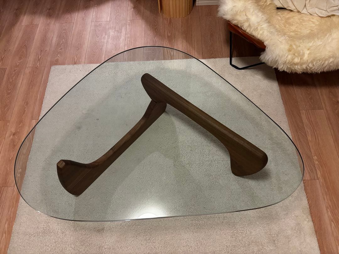 新品★定価51.4万◎イサムノグチ正規コーヒーテーブル ウォールナットvitra