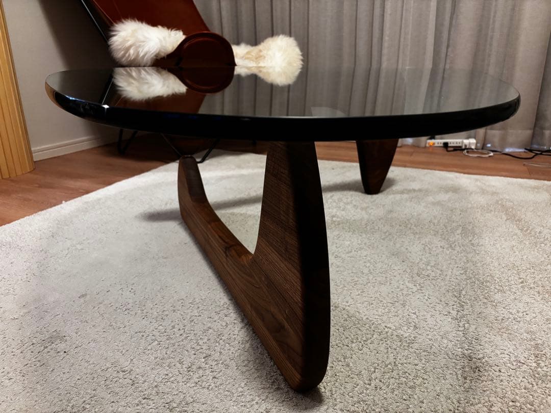 新品★定価51.4万◎イサムノグチ正規コーヒーテーブル ウォールナットvitra