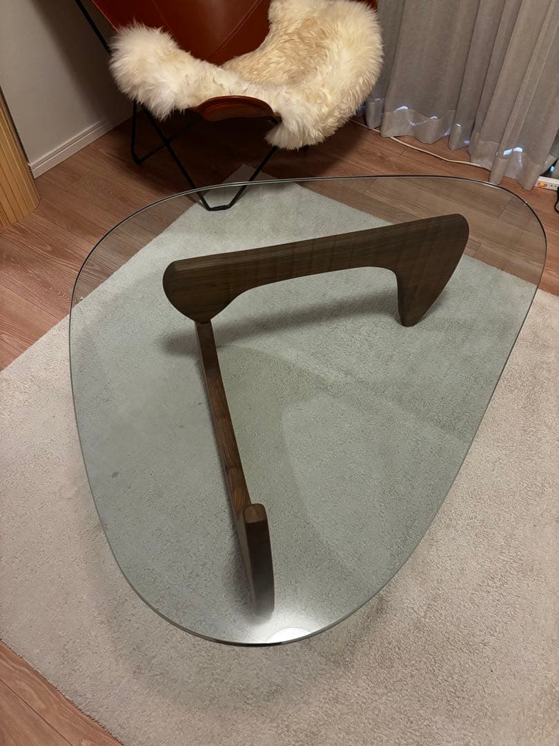 新品★定価51.4万◎イサムノグチ正規コーヒーテーブル ウォールナットvitra
