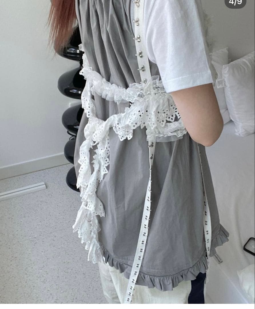 トップス AiKON lace harness