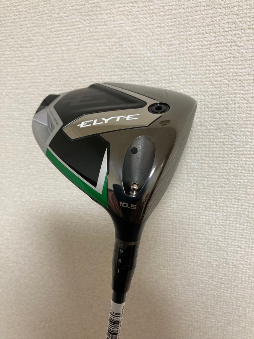 ほぼ未使用 キャロウェイ ELYTE 10.5° VENTUS green S