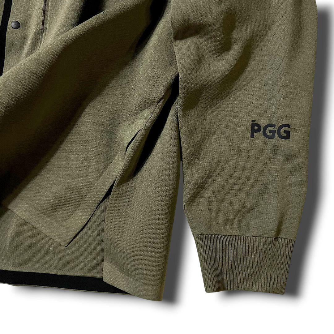 PGG パーリーゲイツ ポリエステルヤーン ニットシャツ 新品タグ付 サイズM