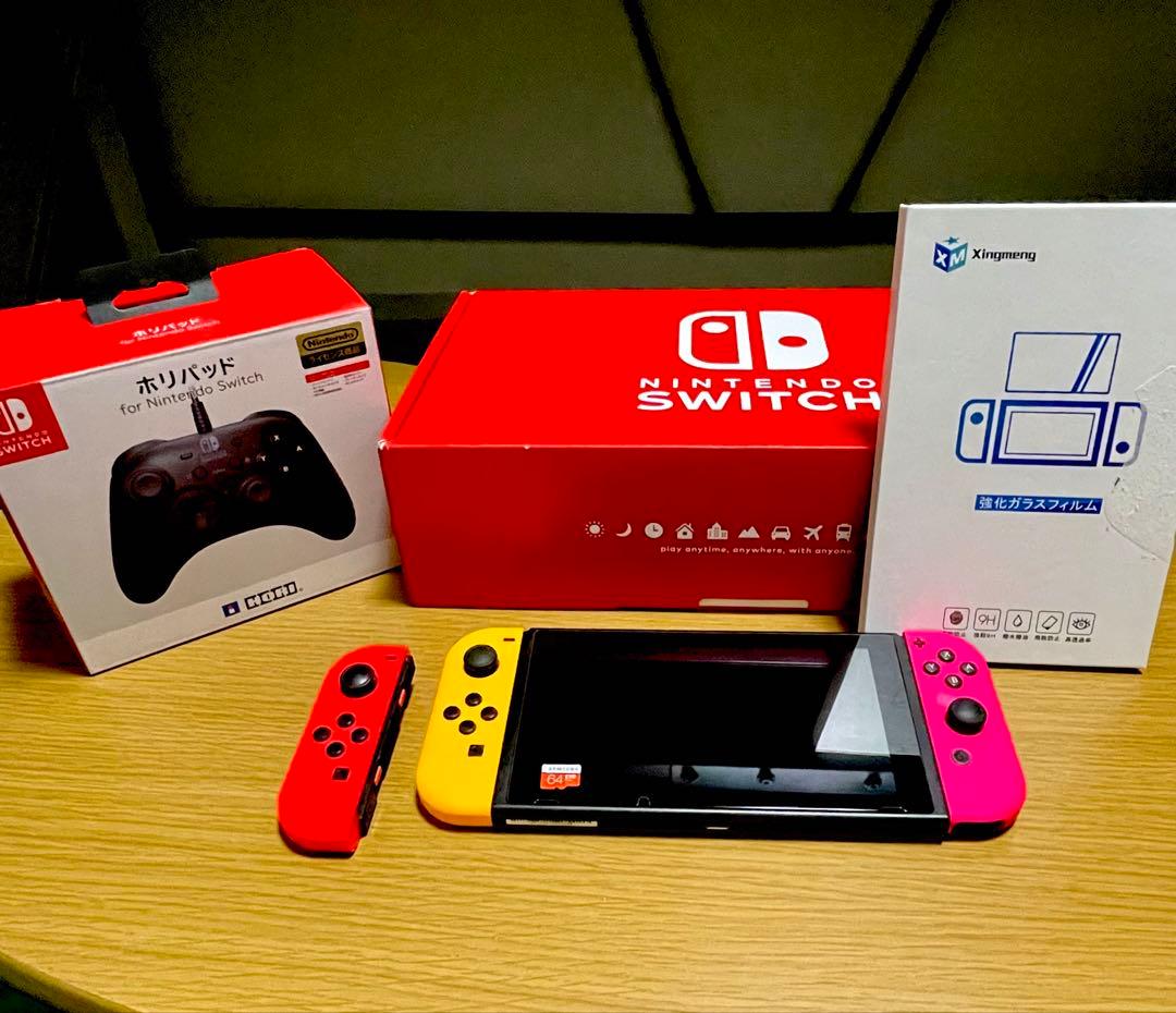 Nintendo Switch 本体 バッテリー強化版 おまけ付き