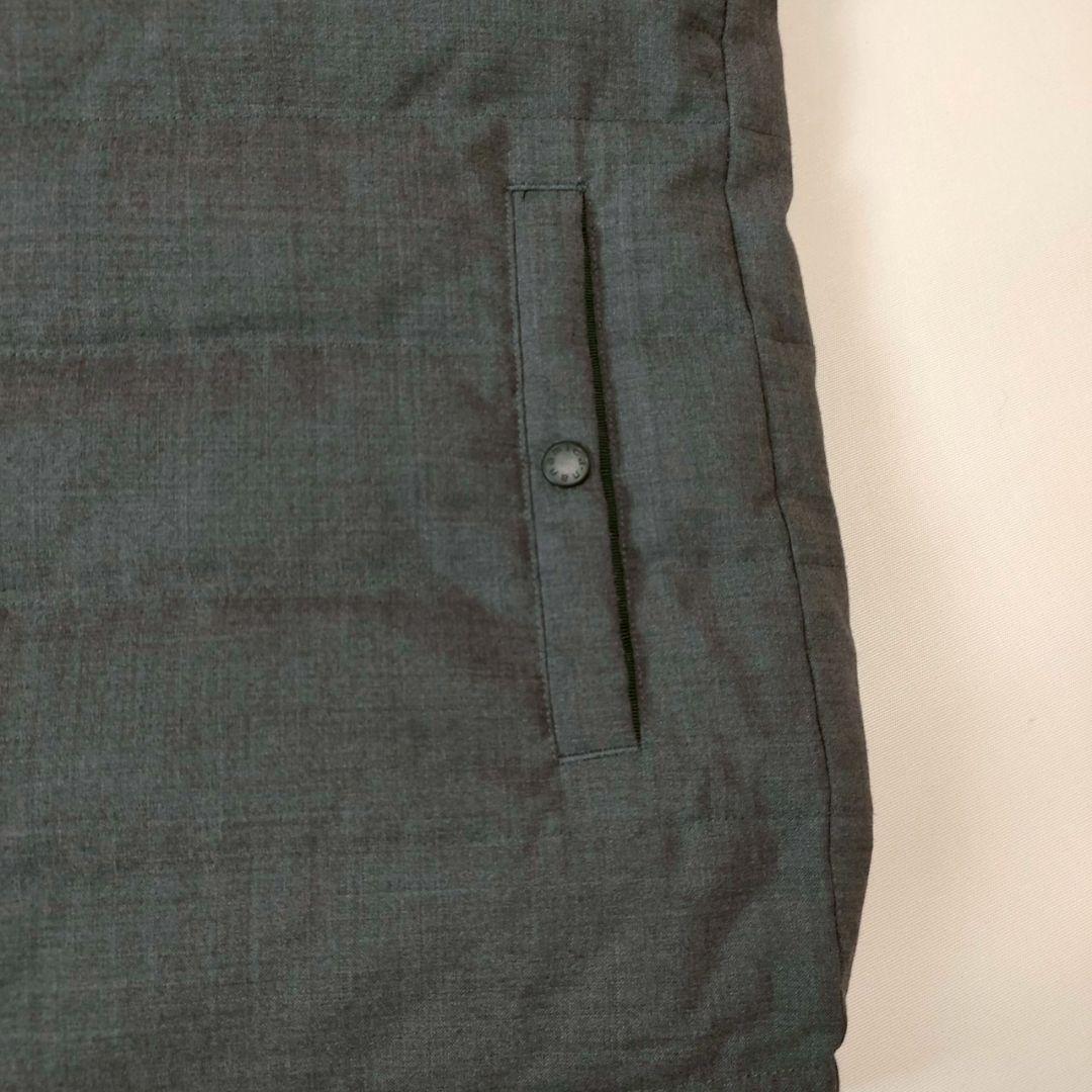 nanamica × SLOWEAR リバーシブルダウンベスト グレー М