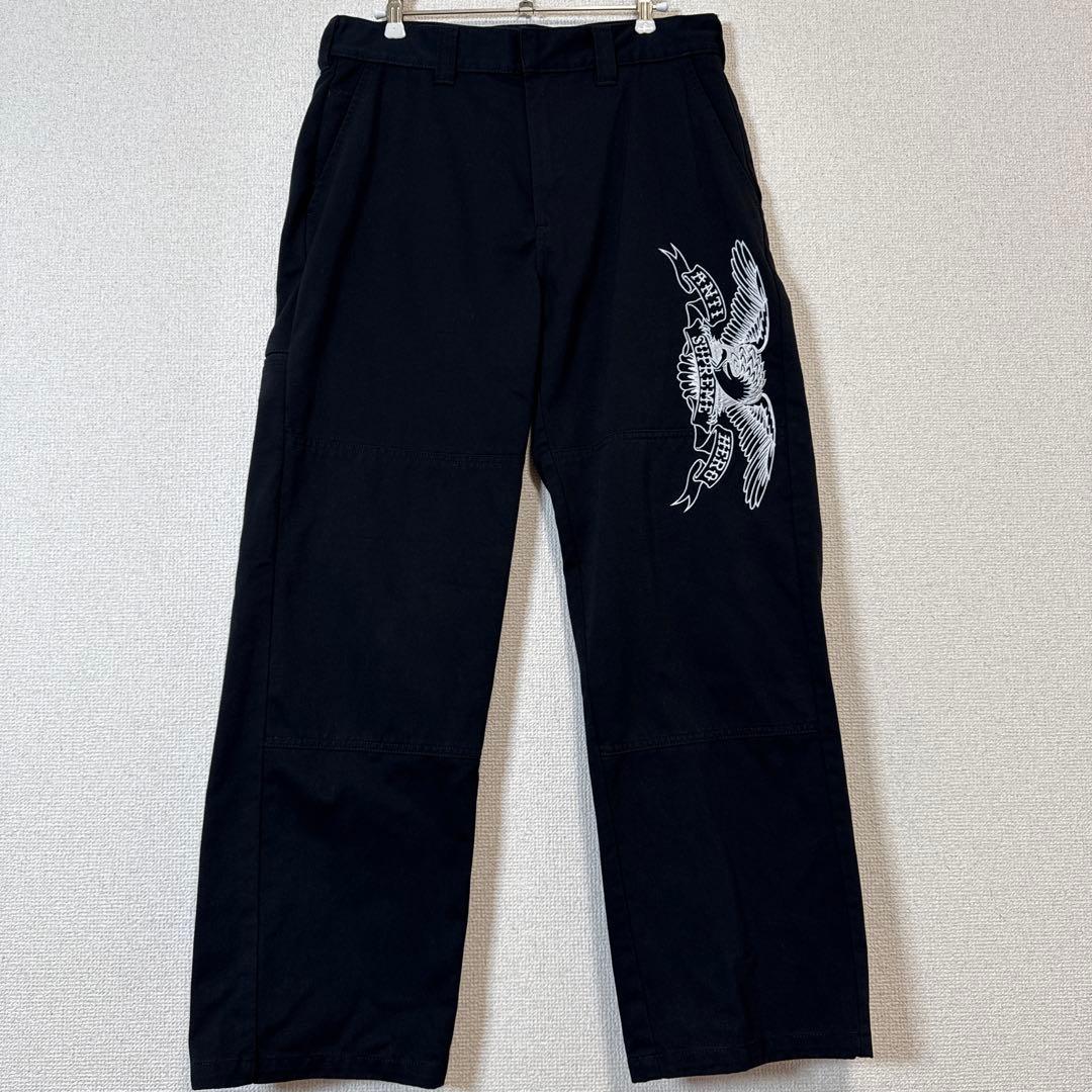 パンツ Supreme ANTIHERO WORK PANT BLACK