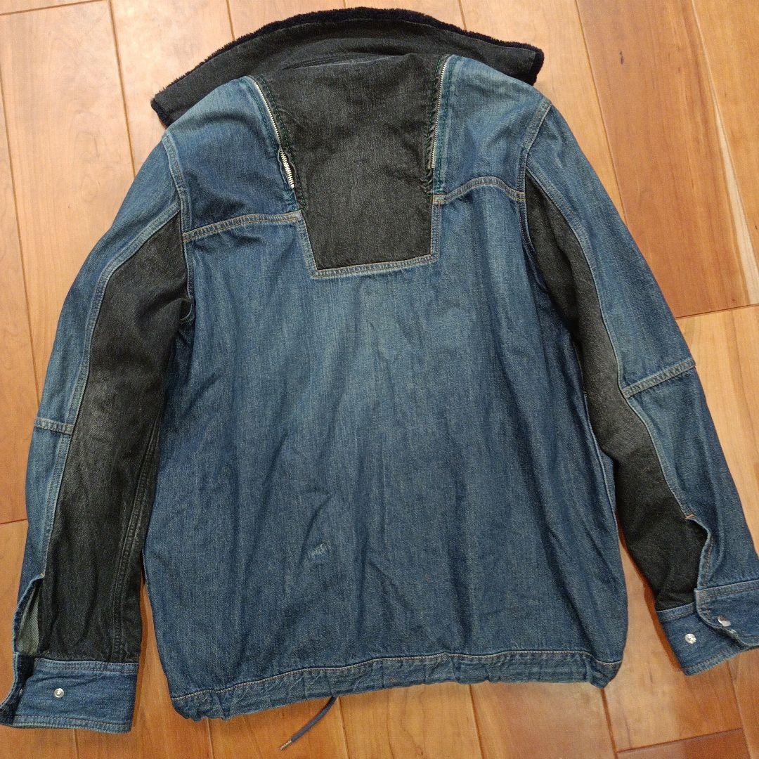 【良品販売君さま専用】sacai18-0175M デニムパッチワークジャケット