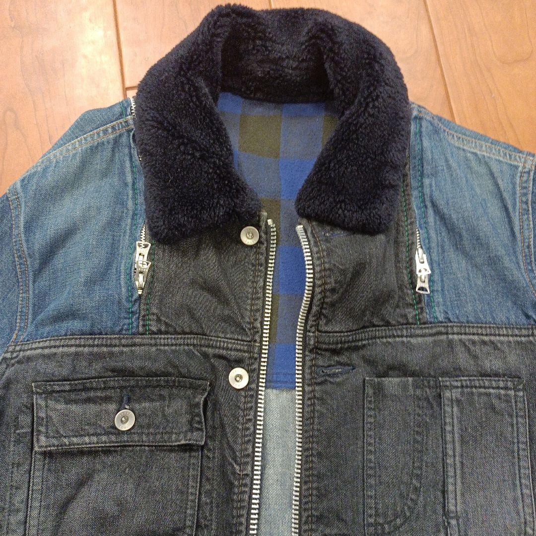 【良品販売君さま専用】sacai18-0175M デニムパッチワークジャケット