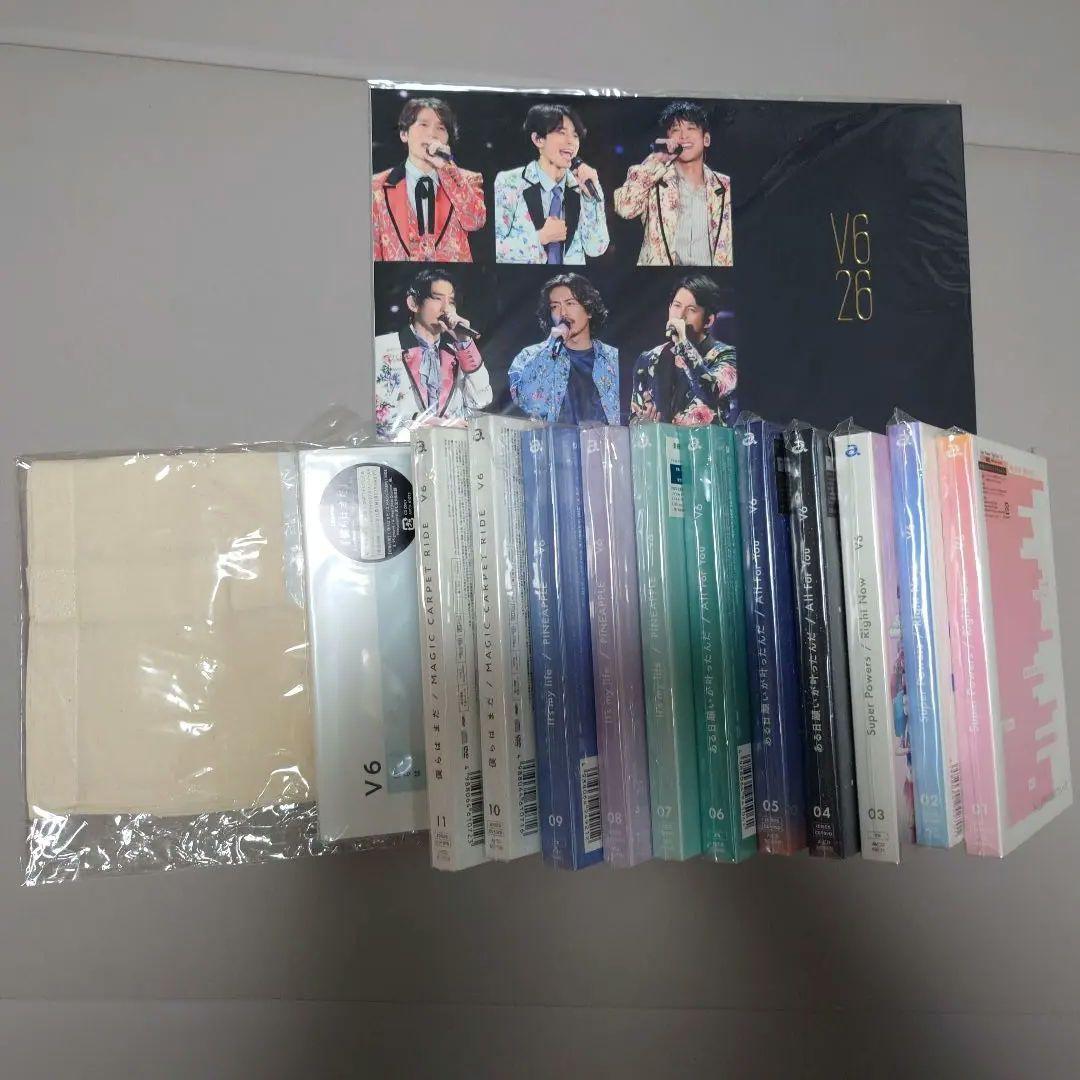 V6 CD Blu-ray 雑誌 パンフレット 内輪 写真 グッズ 会報 特典