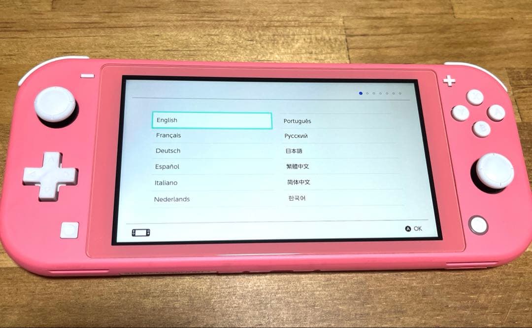 Nintendo Switch Lite コーラル(ピンク） 本体
