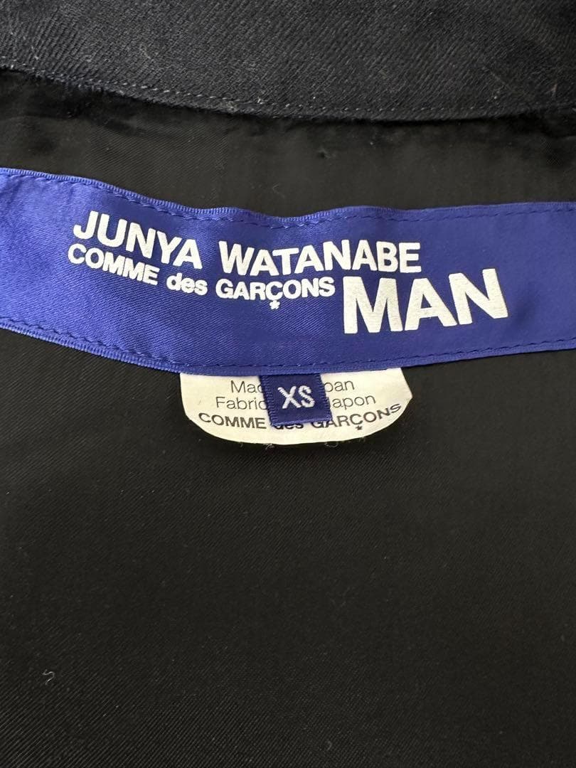 ジュンヤ コムデギャルソン junya レザー ダウンベスト PコートXS 名作