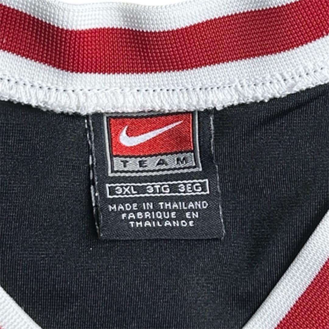 90s〜00s NIKE ナイキ ゲームシャツ チームタグ 3XL ビッグサイズ