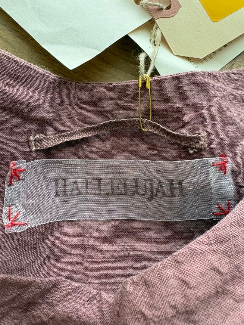 専用　HALLELUJAH ハレルヤ　羊飼いローブ　オールドローズ　リネン