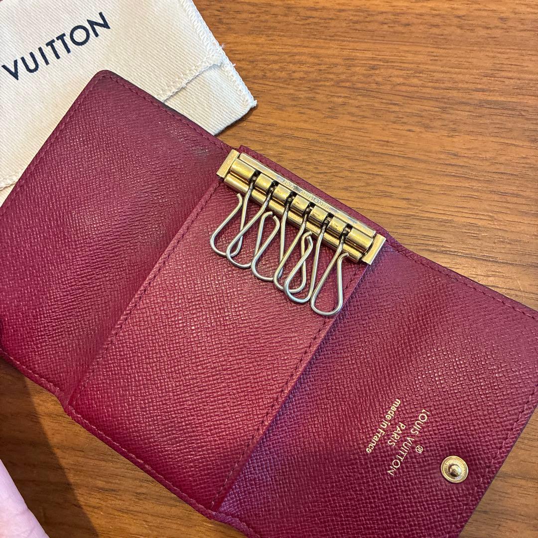 LOUIS VUITTON ミュルティクレ6 モノグラム フューシャ キーケース