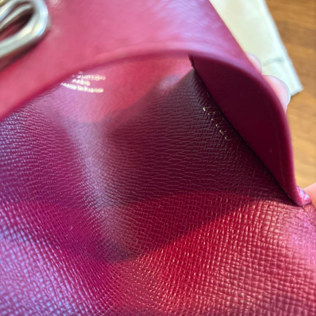 LOUIS VUITTON ミュルティクレ6 モノグラム フューシャ キーケース