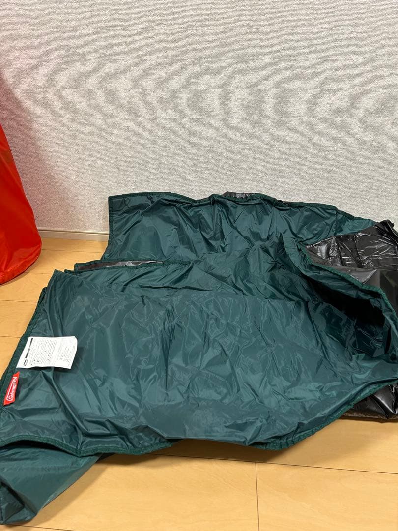 値下げ！Coleman インナーシートグランドシートセット 収納袋付き