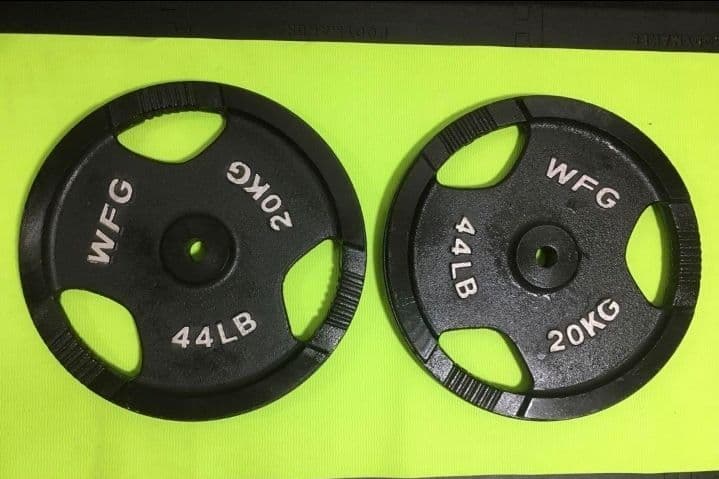 ②WILDFIT ワイルドフィット プレート 20kg x 1枚(同時購入)