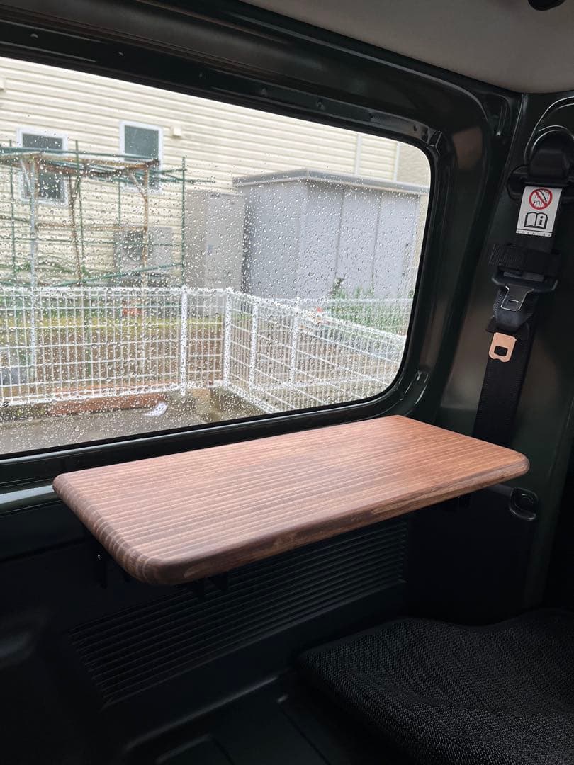 新型ジムニー　jb64 jb74 サイドテーブル　折り畳み式　運転席後ろ側用