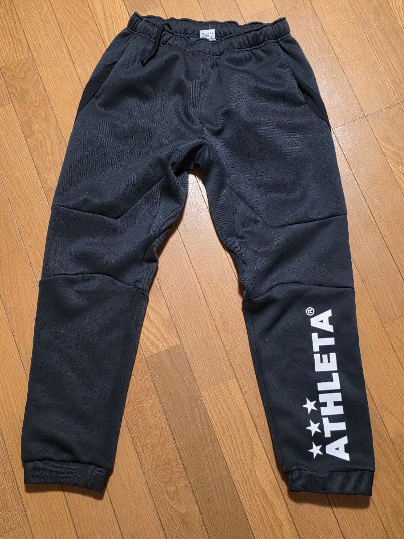 ATHLETA スウェットパーカー＆スウェットパンツ O 黒 上下セット