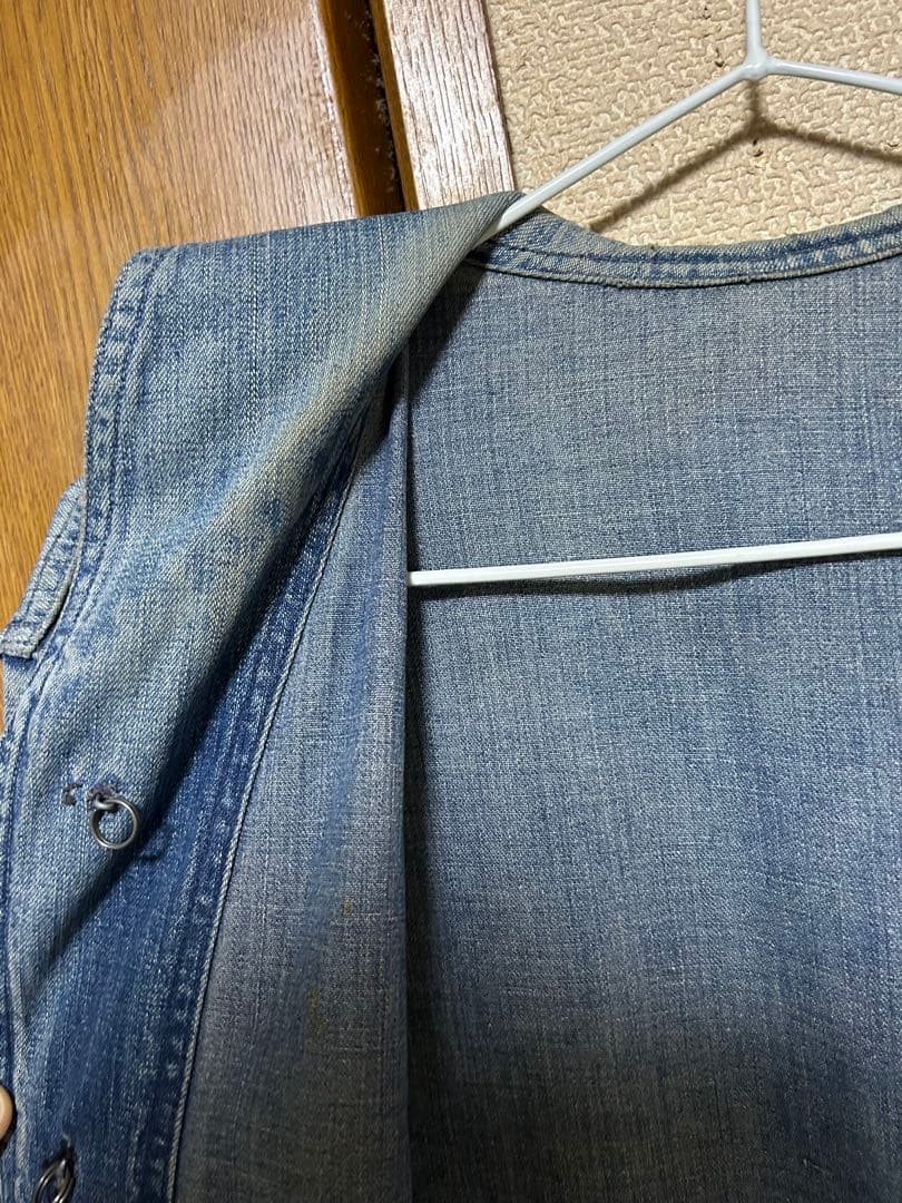 ジャケット・アウター 40s US NAVY SHAWL COLLAR DENIM jacket