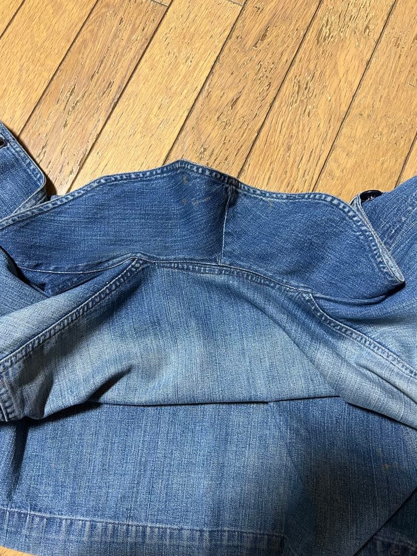 ジャケット・アウター 40s US NAVY SHAWL COLLAR DENIM jacket