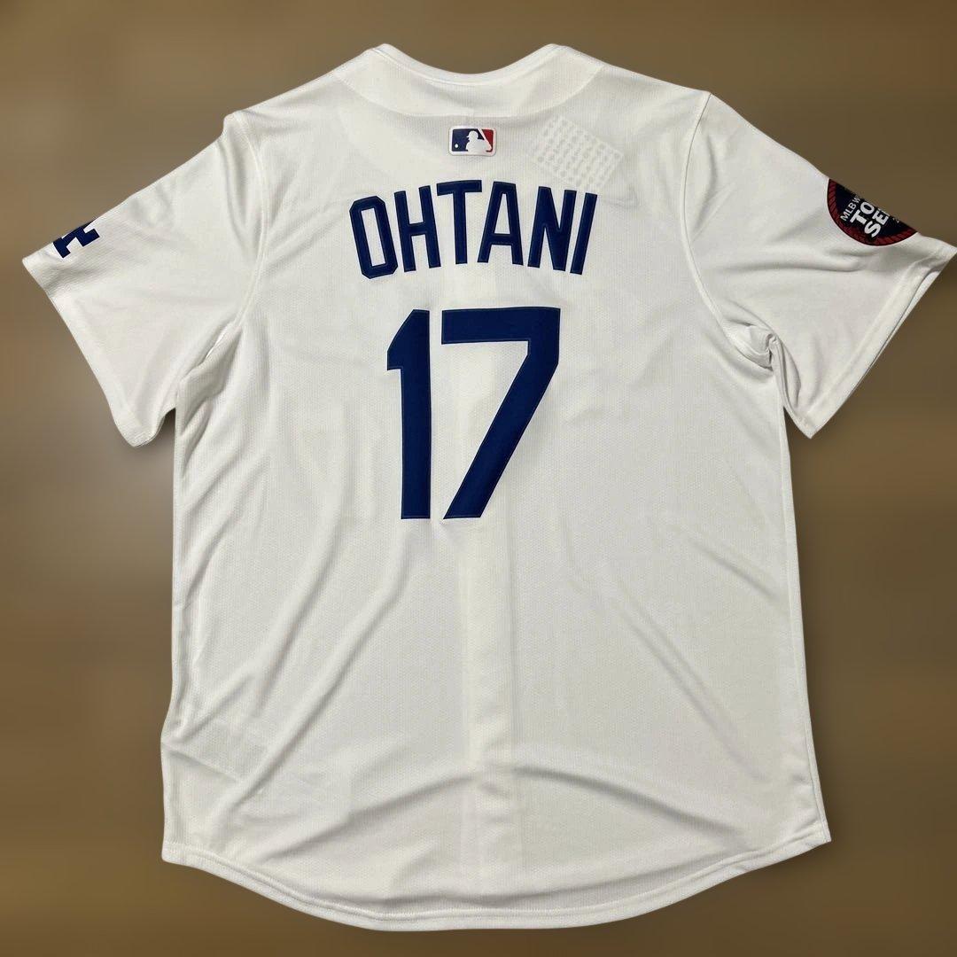 ドジャース　大谷ユニフォーム　東京シリーズ2025 Ｌサイズ　試着のみ美品