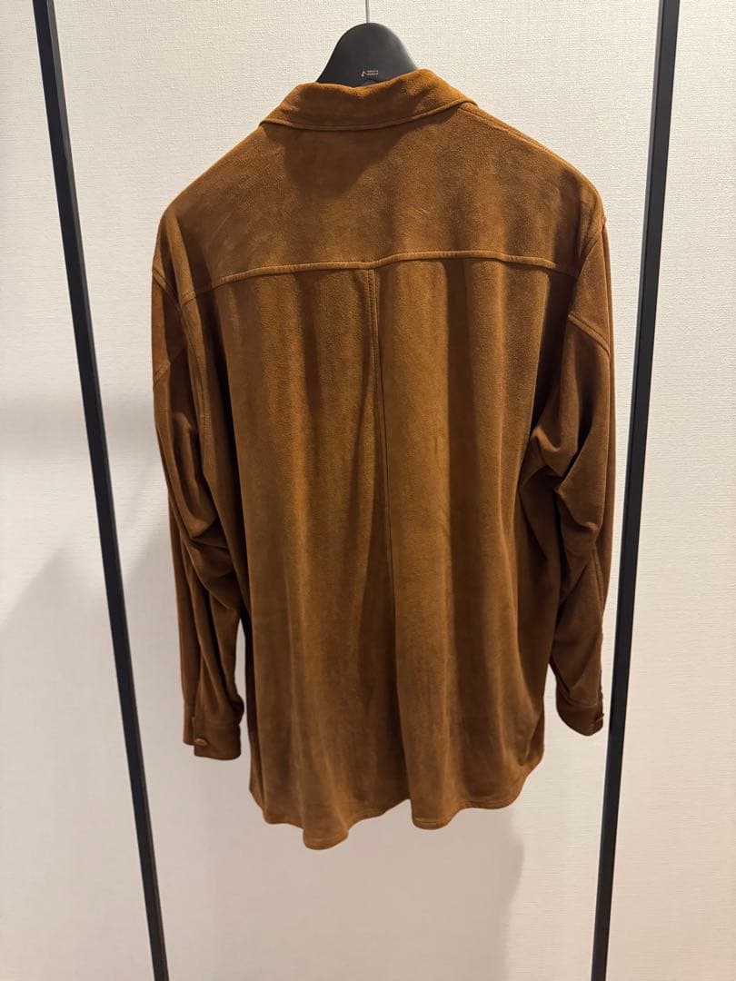 COMOLI コモリ スエード シャツ ジャケット