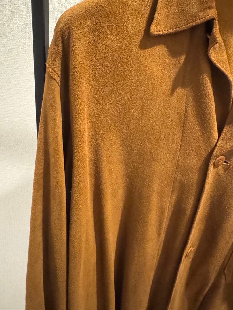COMOLI コモリ スエード シャツ ジャケット