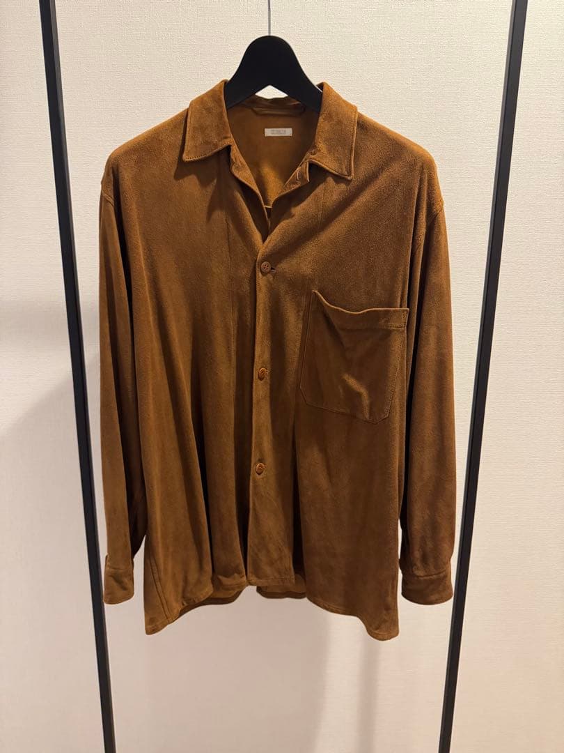COMOLI コモリ スエード シャツ ジャケット