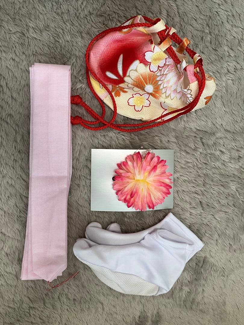 七五三　3歳　着物　フルセット