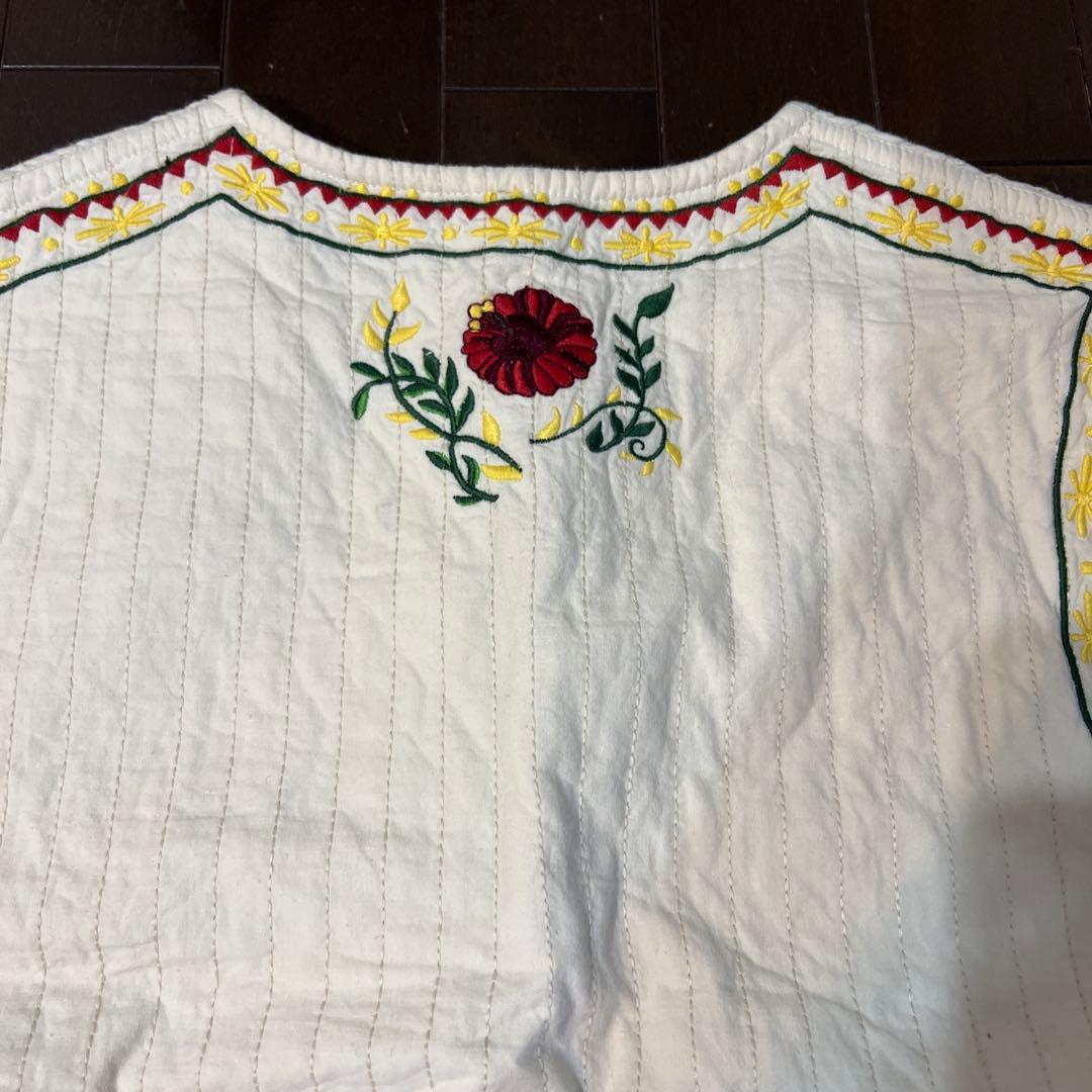 Freada フリーダ キルト刺繍ベスト