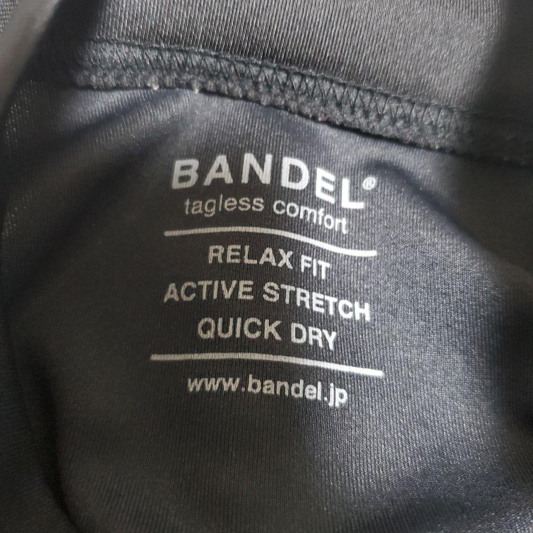 バンデル　ハイネック半袖Tシャツ
