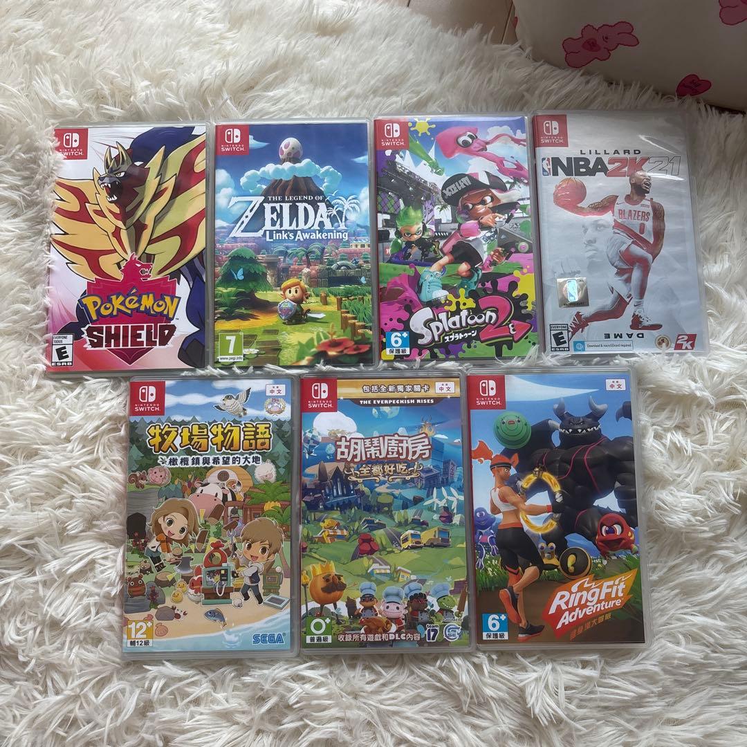Nintendo switch soft 任天堂ソフト　7本セット