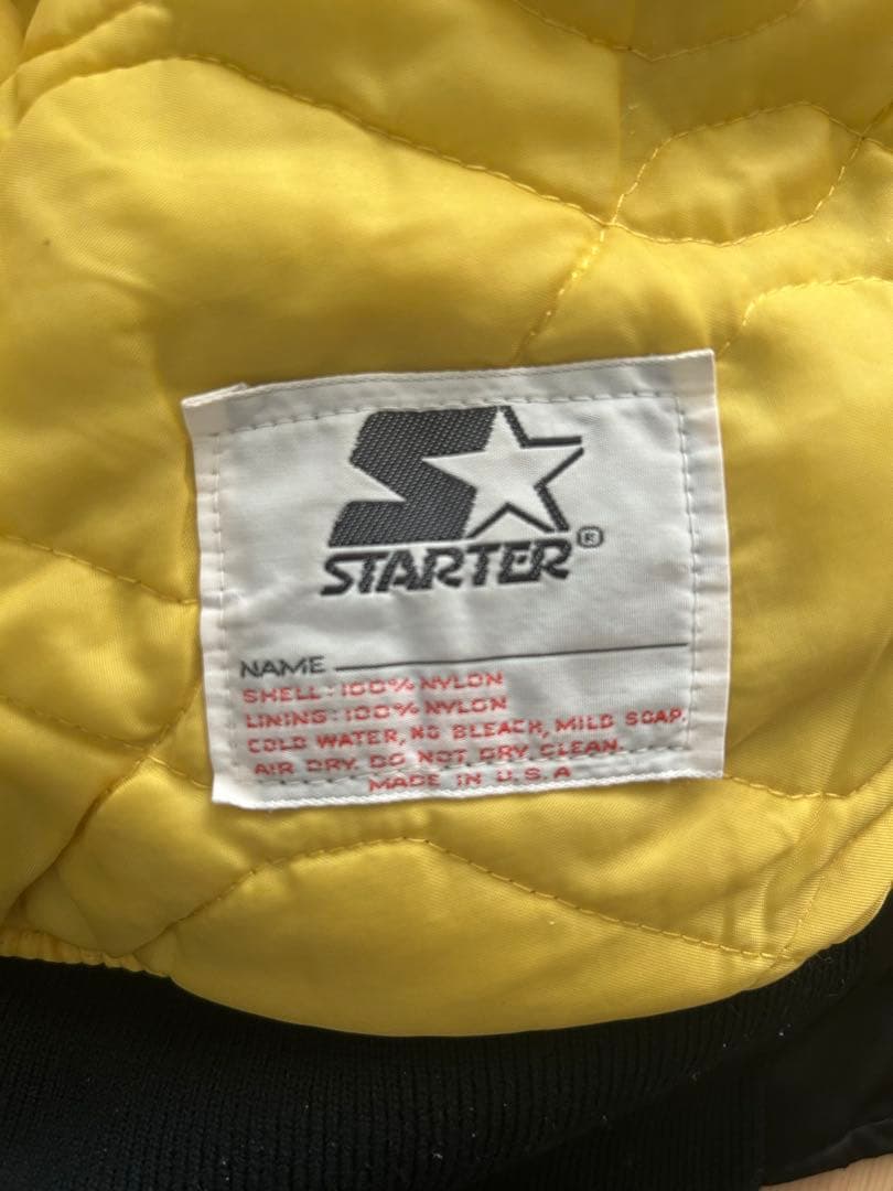 90s USA製 スターター NFL スティーラーズ スタジャン M