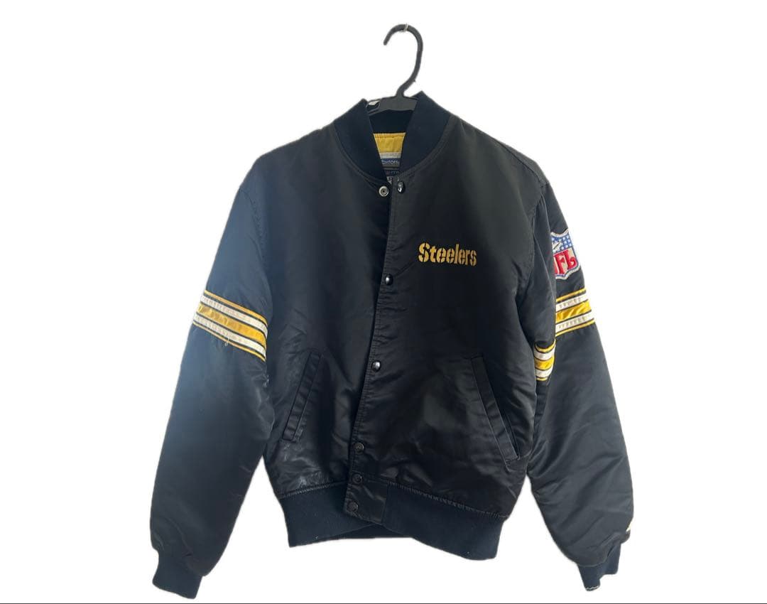 90s USA製 スターター NFL スティーラーズ スタジャン M