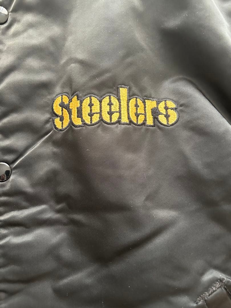 90s USA製 スターター NFL スティーラーズ スタジャン M