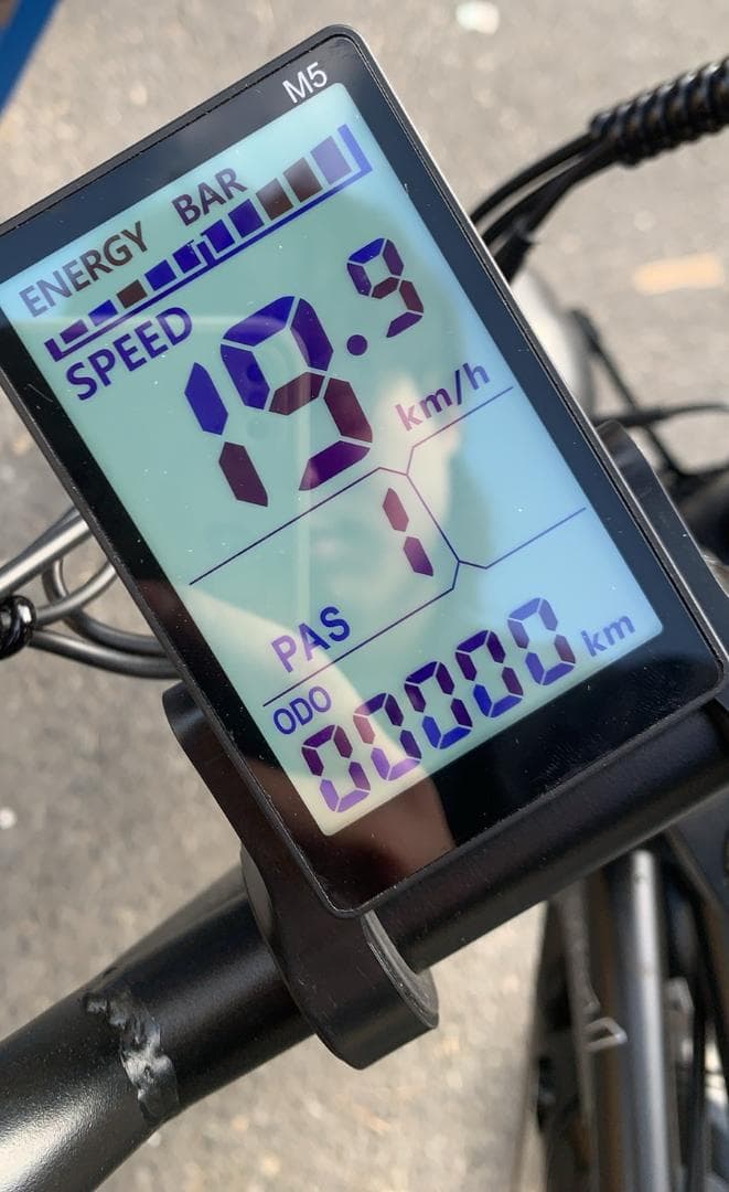 訳あり Houpet 電動アシスト自転車 20インチ 極太タイヤ 5段階アシスト