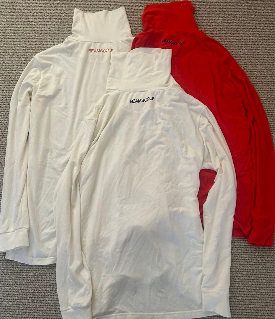 ビームスハイネックTシャツ3着