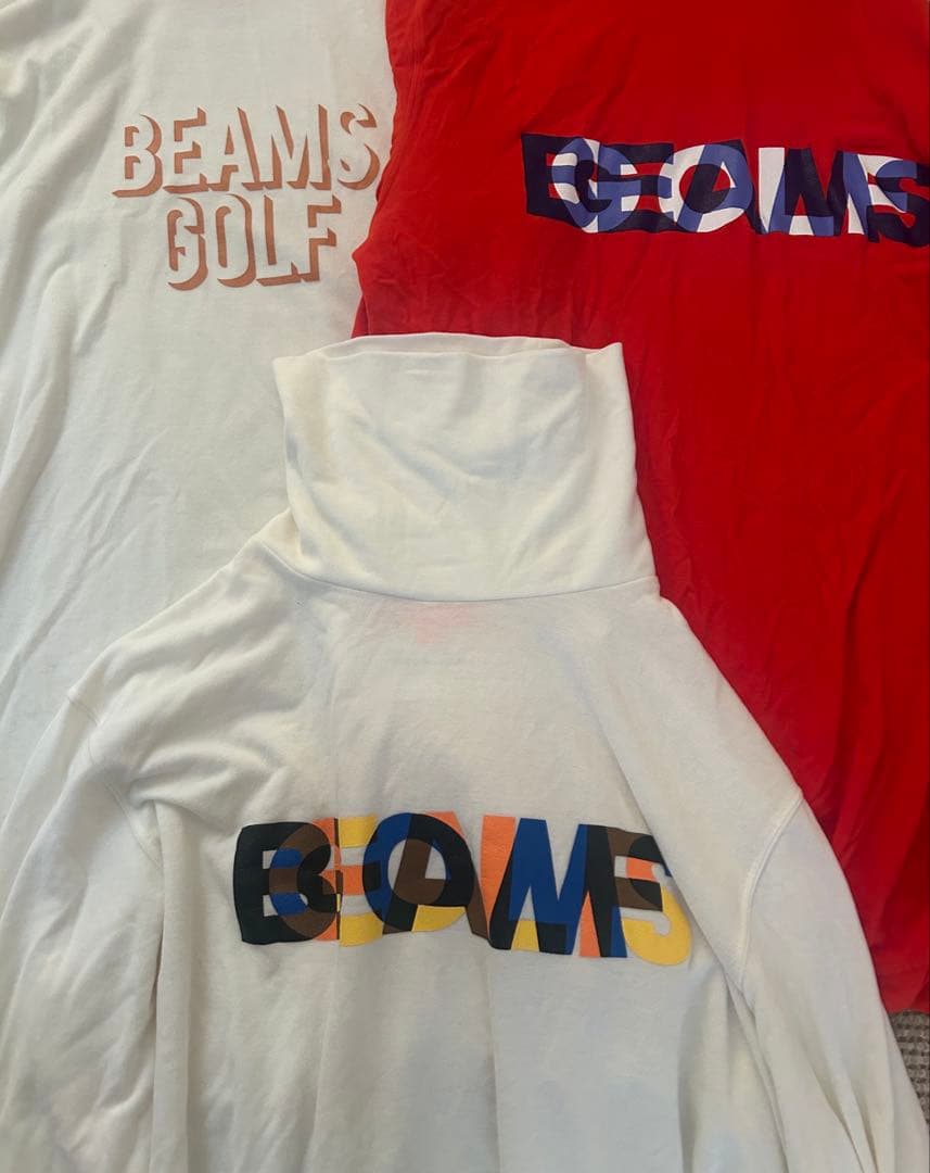 ビームスハイネックTシャツ3着