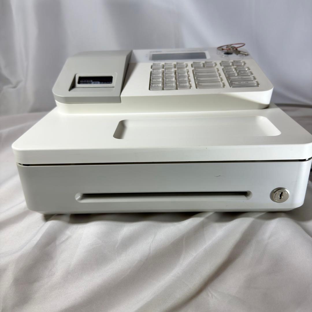 CASIO SE-G2-WE 電子レジスター 鍵付
